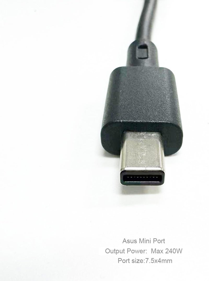 SlimQ Changer DC Adapter Connector Mini Port Compatible with 𝗔𝗦𝗨𝗦 G14/G16/G18 2024-2025 - Image 2